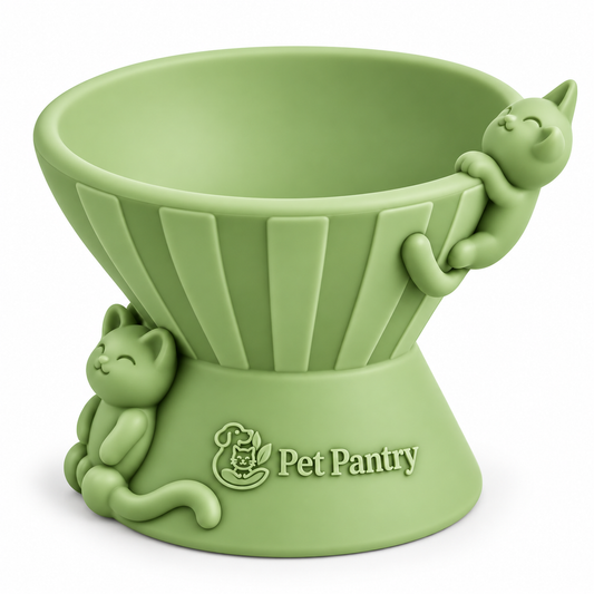Decorative Elevated Dog Feeding Bowl