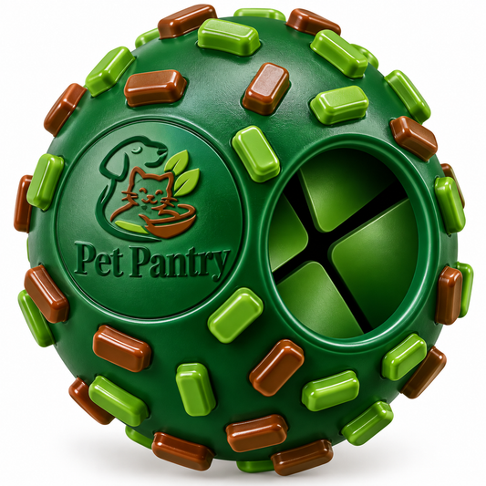 Interactive Rolling Dog Treat Toy