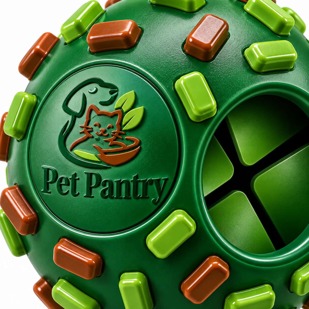 Interactive Rolling Dog Treat Toy