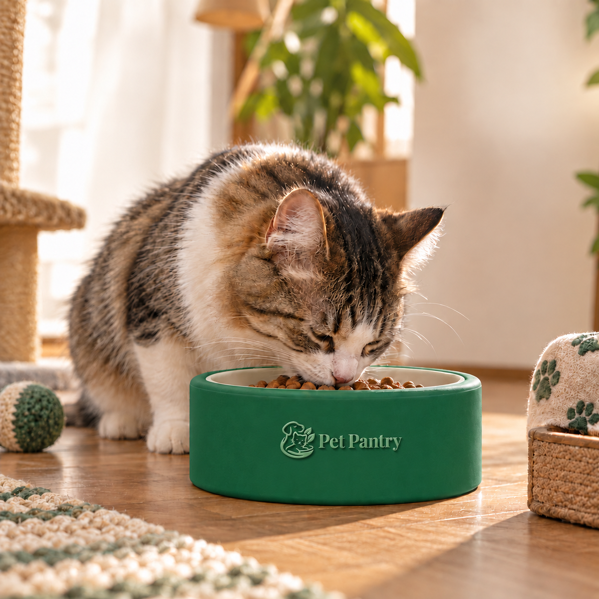 Raised Cat Feeding Bowl