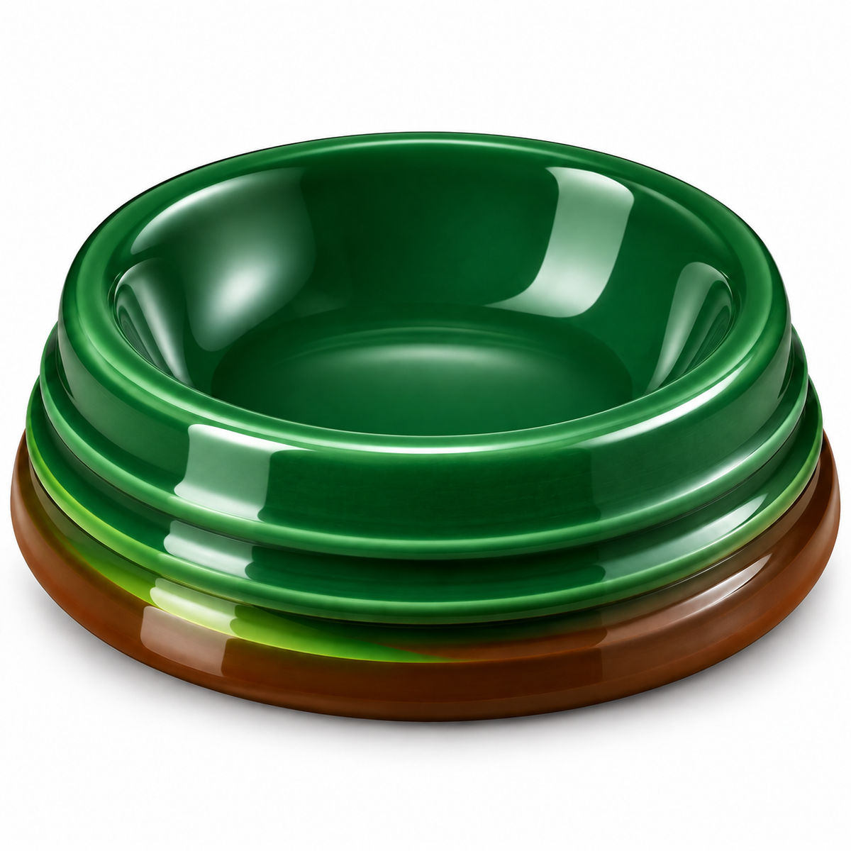 Round Dog Feeding Bowl