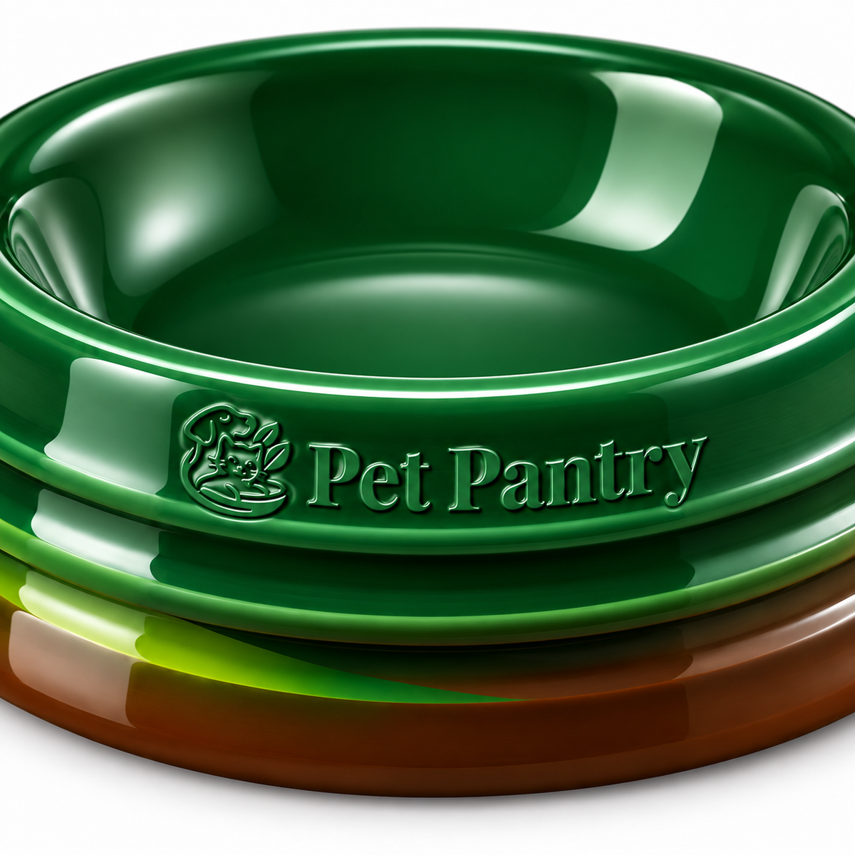 Round Dog Feeding Bowl