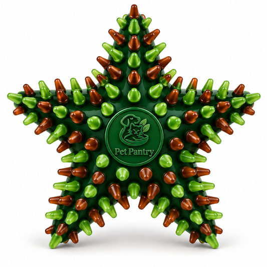 Textured Star Dog Chew Toy