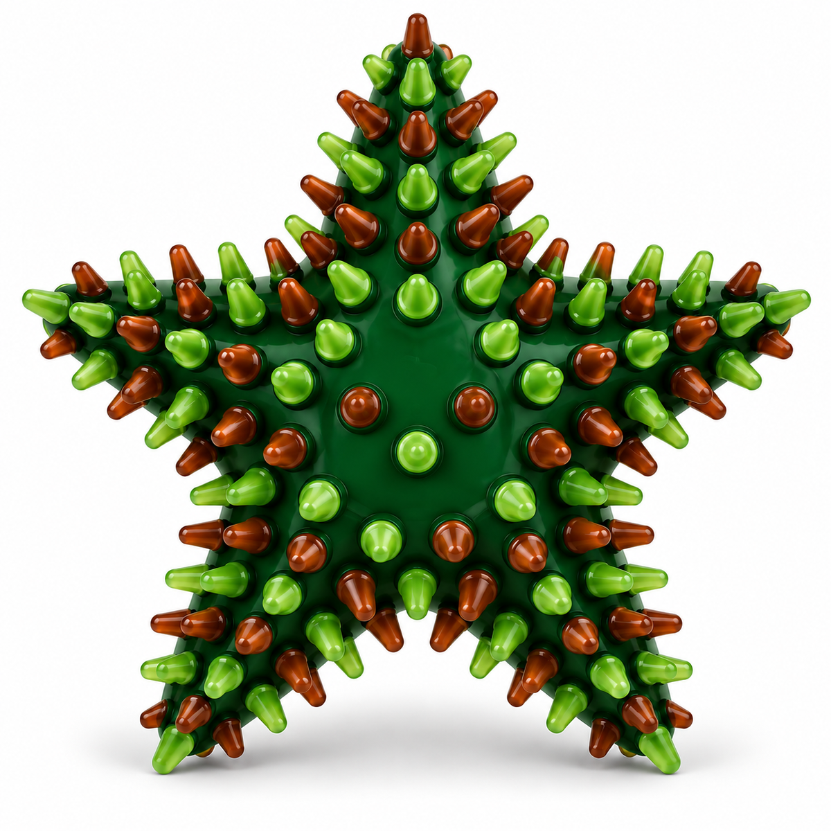 Textured Star Dog Chew Toy